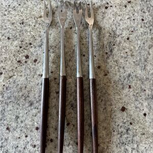 Set of Four Vintage Fondue Forks